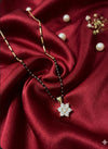 Elegant Floral American Diamond Mangalsutra
