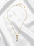 Triple Heart Dangle Pendant Necklace