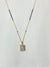Emerald Cut American Dimond Mangalsutra